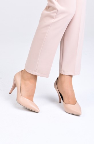 Skin Color High-Heel Shoes 0120-14