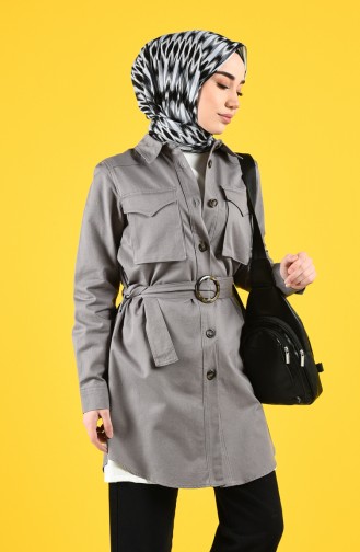 Gray Trenchcoat 8223-04