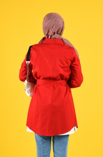 Trench Coat Rouge 8223-05