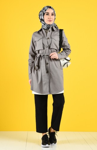 Trench Coat Gris clair 8223-07