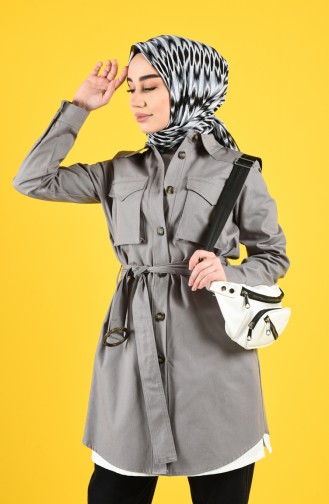 Trench Coat Gris clair 8223-07