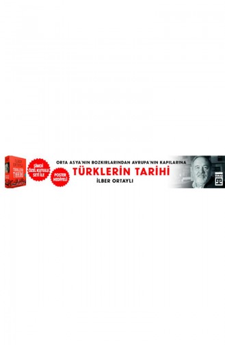 İlber Ortaylı Türklerin Tarihi Kutulu Set 9786050833560