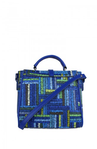Blue Shoulder Bag 0155-15