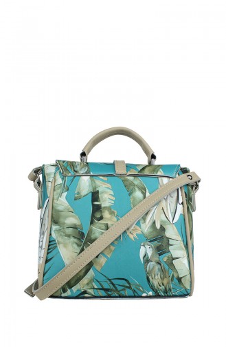 Sac D`épaule Turquoise 0155-19