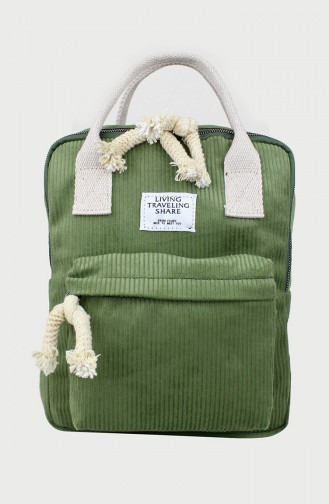 Khaki Backpack 0158-06