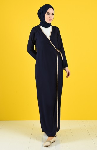 Navy Blue Praying Dress 0616-02