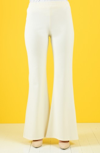 Pantalon Crème 1464PNT-01