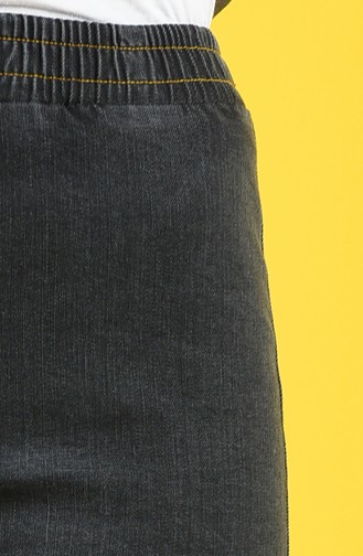 İspanyol Paça Kot Pantolon 1465PNT-01 Gri