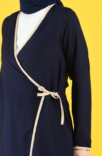 Robe de Prière Bleu Marine 0616-02