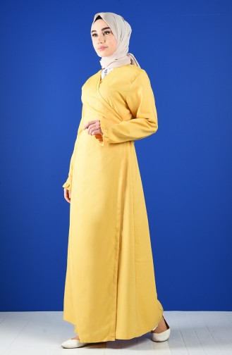 Mustard Praying Dress 1041-03