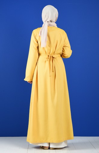 Mustard Praying Dress 1041-03