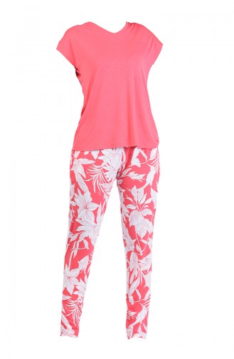 Coral Pajamas 4018-01