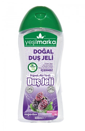 Yeşil Marka Duş Jeli Böğürtlen Kokulu 400 Ml