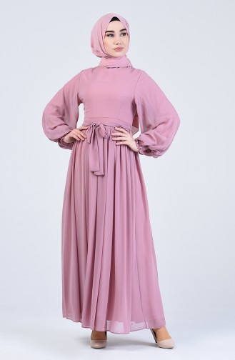 Robe Hijab Poudre 0366-04