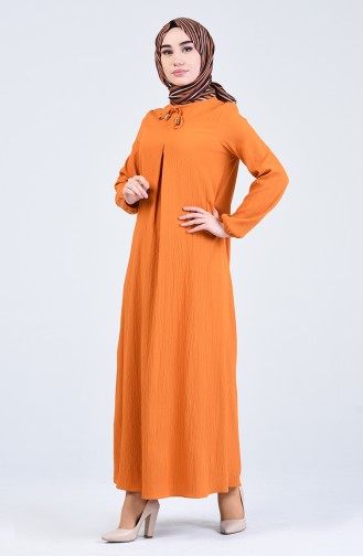 Robe Hijab Tabac 1385-01