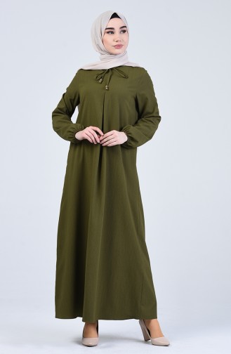 Khaki İslamitische Jurk 1385-08