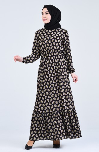 Robe Hijab Noir 3029-01