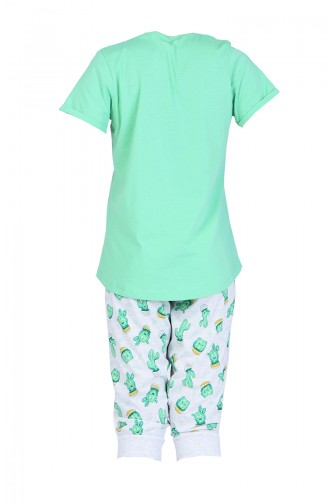 Pyjama Vert pistache 001107-A