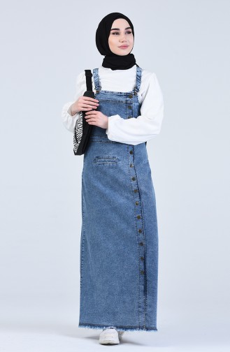 robe sans manche Bleu Jean 3635-02