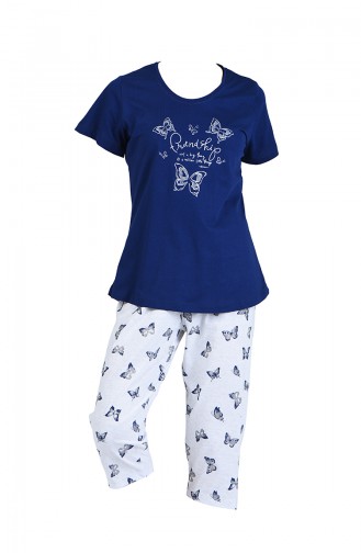 Navy Blue Pyjama 001101-A