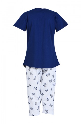 Navy Blue Pajamas 001101-A