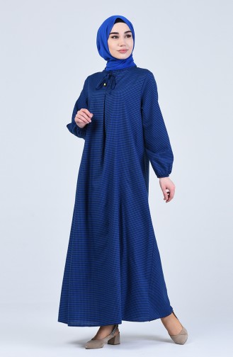 Robe Hijab Bleu Marine 1389-04