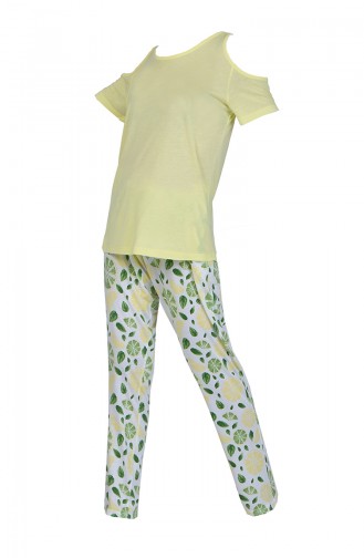 Light Yellow Pyjama 4005-02