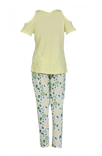 Pyjama Jaune clair 4005-02