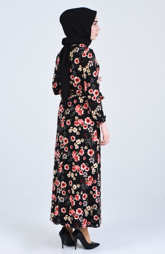 Robe Hijab Noir 0367-01