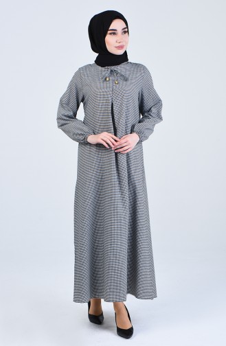 Black Hijab Dress 1389-03