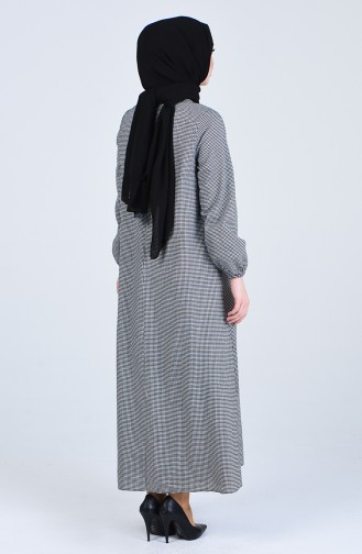 Black Hijab Dress 1389-03