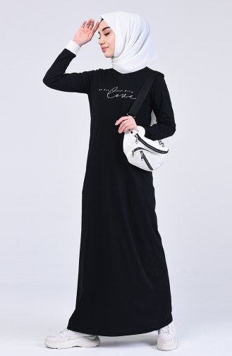 Robe Hijab Noir 0506-02