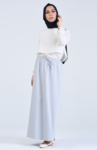 Gray Skirt 1479ETK-01