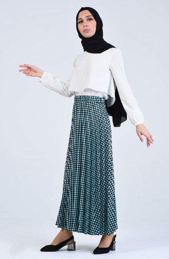 Turquoise Skirt 2079-01