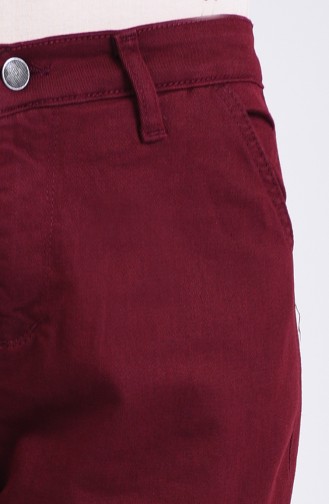 Claret Red Pants 7506-05
