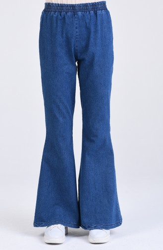 Pantalon Bleu Jean 7507-02