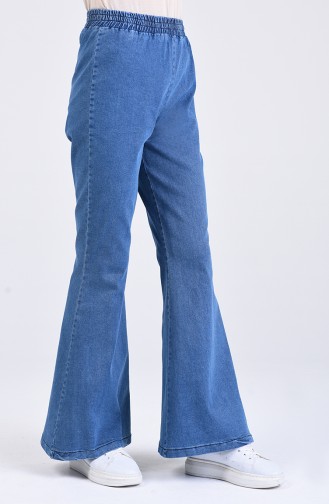 Pantalon Bleu 7507-03