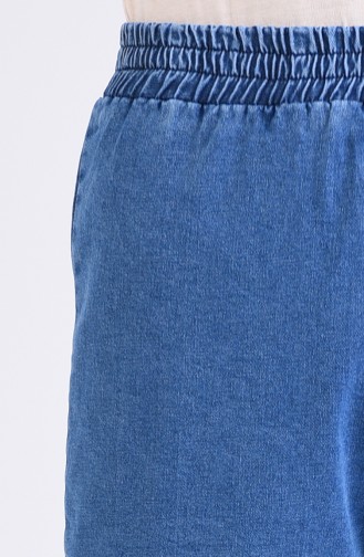 Pantalon Bleu 7507-03