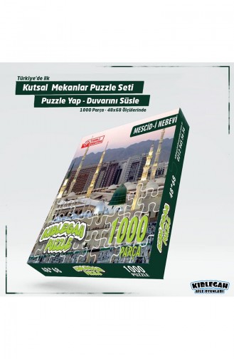 Kıblegah Puzzle Mescid i Mescid i Nebevi 1000 Parça