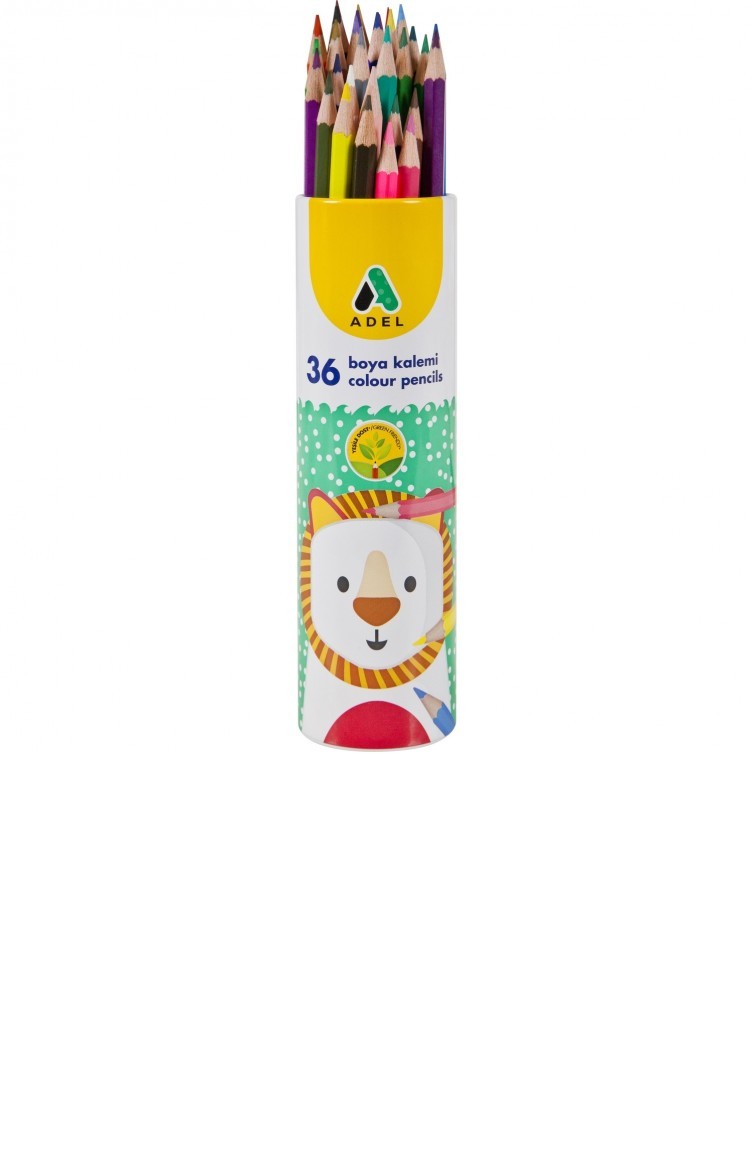 Adel 36 Renk Metal Tup Kuru Boya 2375013 Sefamerve