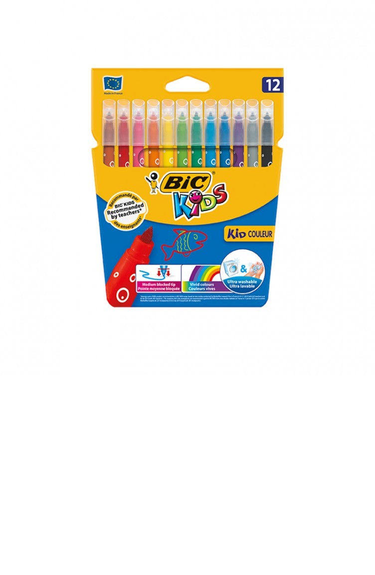 Bic Kids Couleur 12 Renk Keceli Boya 9202932 Sefamerve