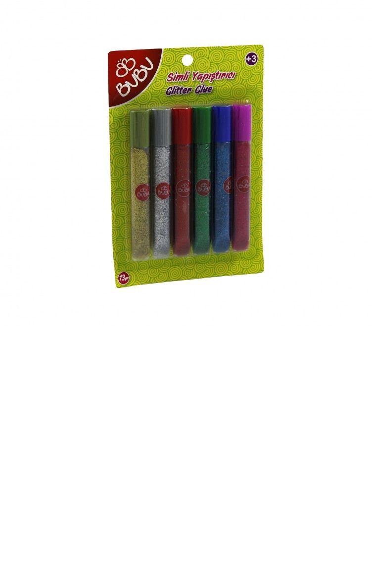 Bubu Sy0009 Simli Yapistirici 12 Gr 6 Renk Sefamerve