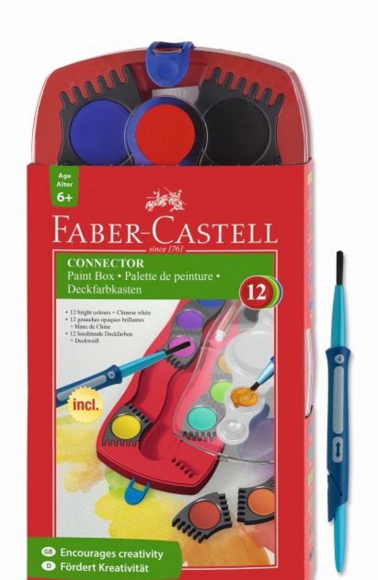 Faber 12 Renk Sulu Boya Degisebilir Tablet 125023 Sefamerve