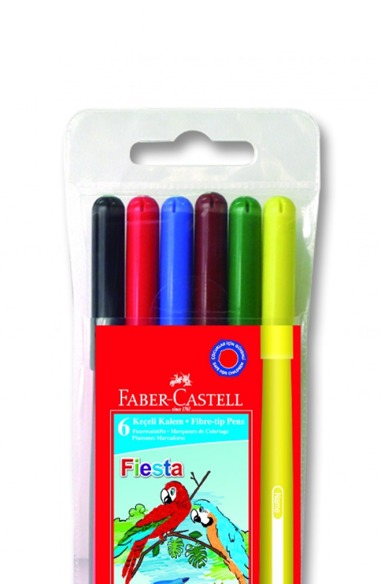Faber 12 Renk Super Comfort Keceli Kalem 155130 Sefamerve
