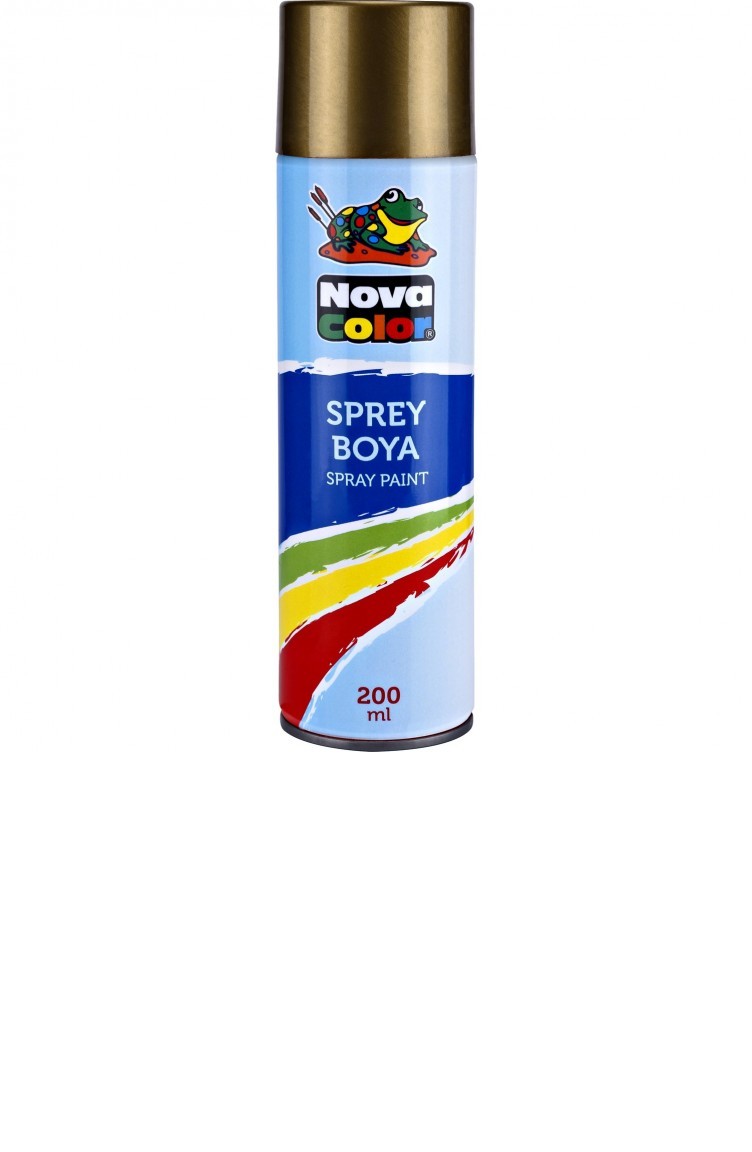 Nova Color Sprey Boya Altin Nc811 Sefamerve