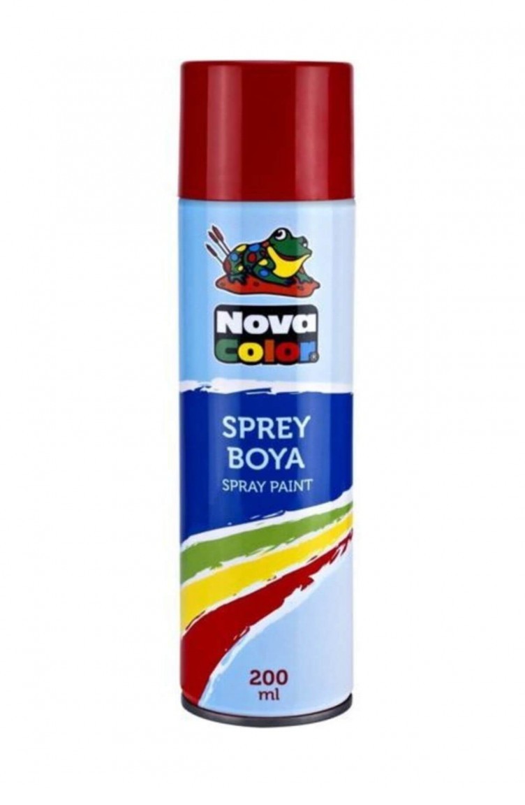 Nova Color Sprey Boya Kirmizi Nc801 Sefamerve