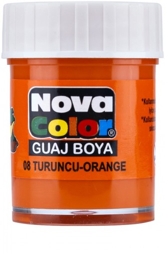 Nova Guaj Boya Turuncu Şişe Nc110