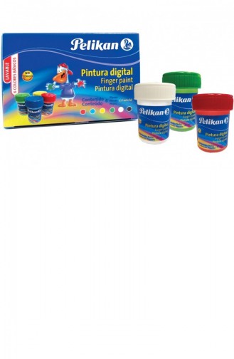 Pelikan Pintura 6 Renk Parmak Boyası 219799