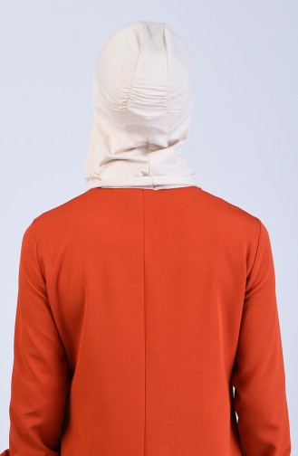 Sefamerve Hijab Gesichtsabdeckung Bonnet 8802-03 Beige 8802-03