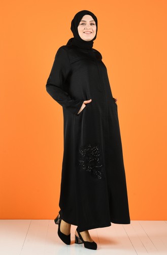 Black Abaya 0401-02